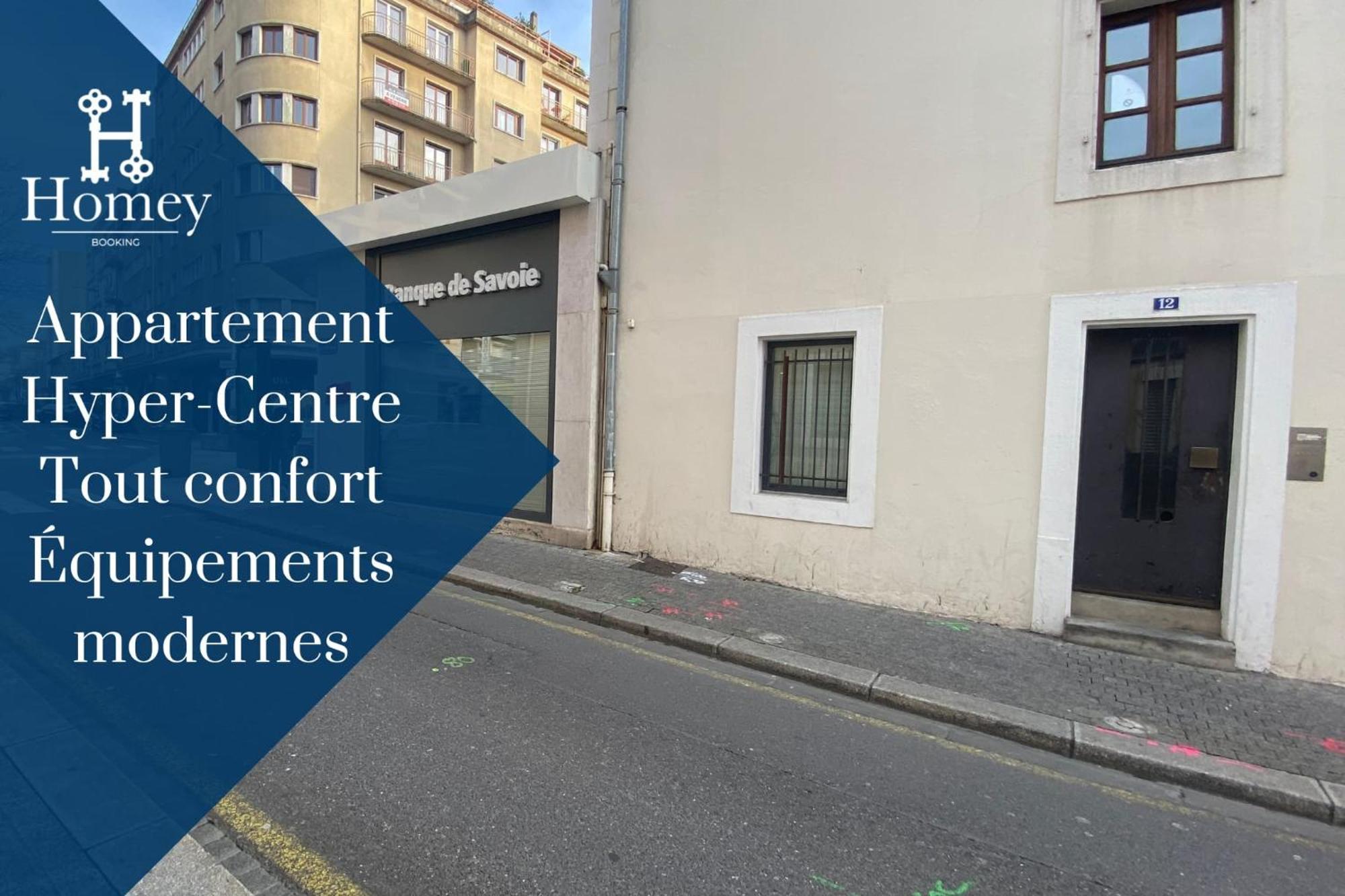 Homey Forest - Hypercentre - Proche Gare Et Tram - Wifi & Netflix Annemasse Extérieur photo
